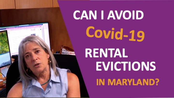 How to Avoid Covid Evictions in Maryland